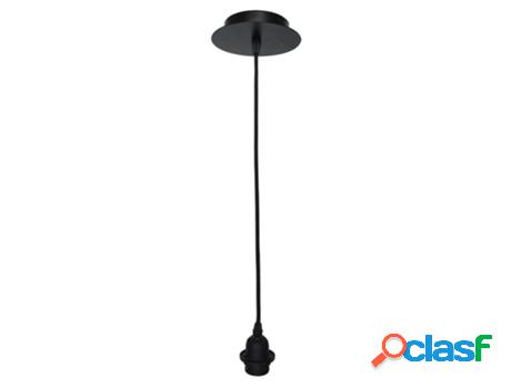 Lámpara LUMISKY (Metal - Negro - 14 x 14 x 158 cm)