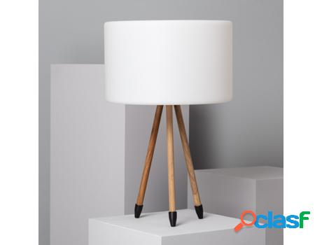 Lámpara de Mesa para Exteriores LEDKIA (Blanco - E27 - 23 W