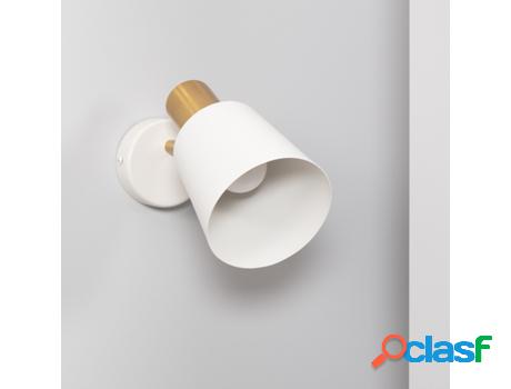 Lámpara de Pared LEDKIA (Blanco - - 25 W - Metal)