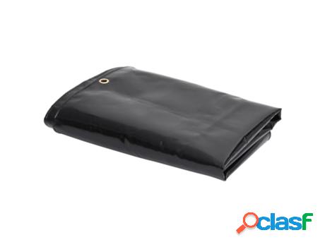 Lona 650 G/M² 3X3 M VIDAXL (Negro - Lona - 300 X 300 Cm)