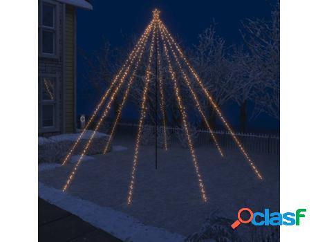 Luces Cascada Árbol de Navidad VIDAXL 800 Luces LED (5 m)
