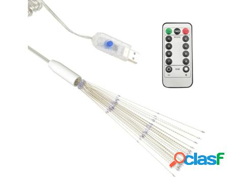 Luces de Fuegos Artificial VIDAXL 140 luces LED exterior
