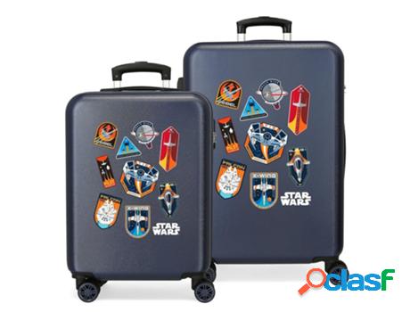 Maleta de Viaje STAR WARS Badges (Abs - Azul - 46 x 65 x 23