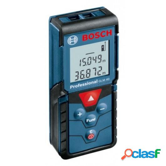 Medidor Laser Distancias Hasta 40Mt Glm40 Bosch