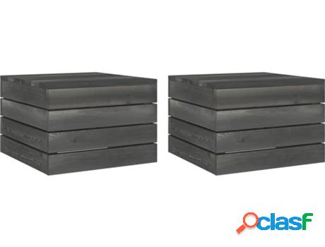 Mesa de Exterior VIDAXL Palet 315422 (60x60x41,5 cm -