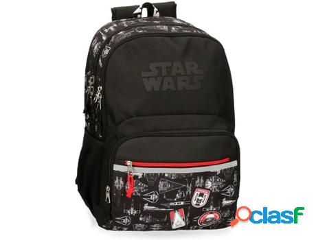 Mochila Escolar STAR WARS Space Mission Negro (32x45x15 cm)