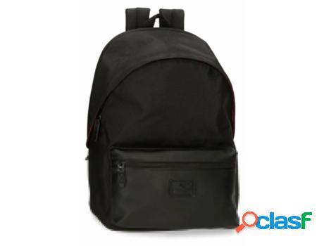 Mochila PEPE JEANS E Pu Soho (Poliéster - Negro - 31 x 44 x