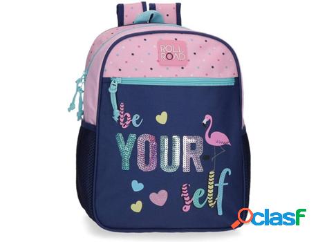 Mochila ROLL ROAD Be yourself Multicolor (27 x 33 x 11 cm)