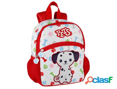 Mochila TOYBAGS Pets Dálmata (Poliéster - Multicolor - 26