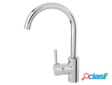 Monomando línea flow fregadero con caño alto con cartucho