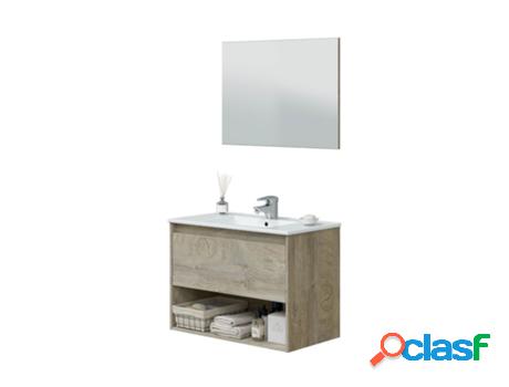 Mueble de Baño ARKITMOBEL Cotton (Marrón - Melamina - 80 x