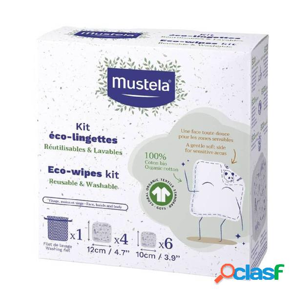 Mustela Eco-Toallitas Lavables y Reutilizables x10