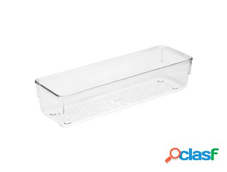 Organizador de plastico para cajones system n 6 7,5x23x5 cm.