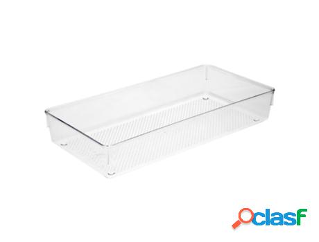 Organizador de plastico para cajones system n 7 15x30x5 cm.