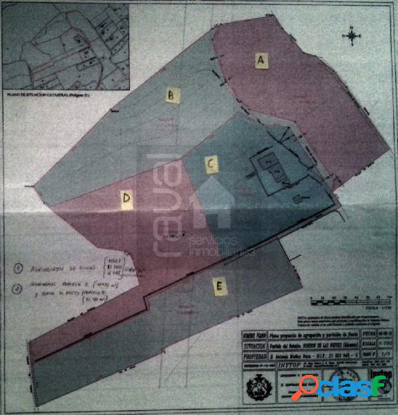 PARCELAS de MAS de 10.000 m2 HONDON DE LAS NIEVES