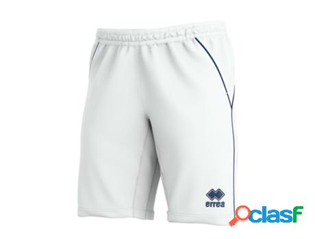 Pantalones Cortos Unisexo ERREA Blanco (M)
