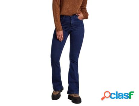 Pantalones Vaqueros PIECES Mujer (Multicolor - M)