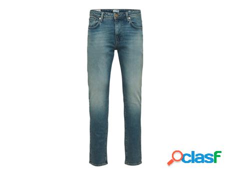 Pantalones Vaqueros SELECTED Hombre (Multicolor - 36 x 34)