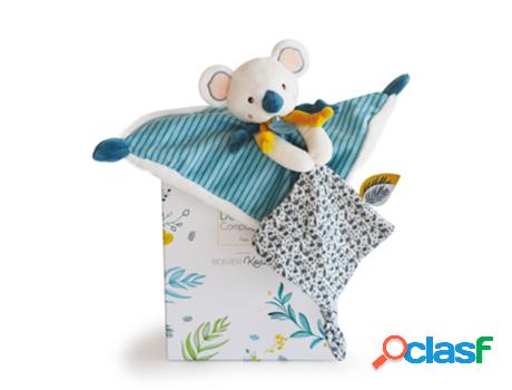 Peluche DOUDOU ET COMPAGNIE (Polyester - Azul - 25 cm)