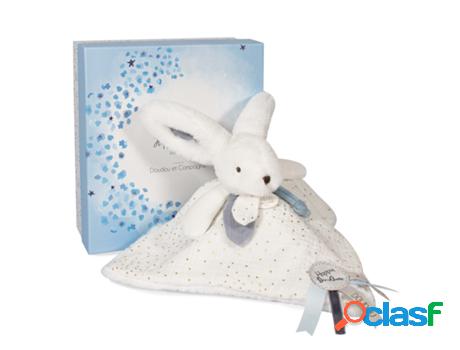 Peluche DOUDOU ET COMPAGNIE (Polyester - Blanco - 25 x 18 x