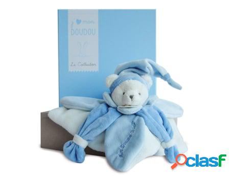 Peluche DOUDOU ET COMPAGNIE (Tejido - Azul - 24 x 24 x 17