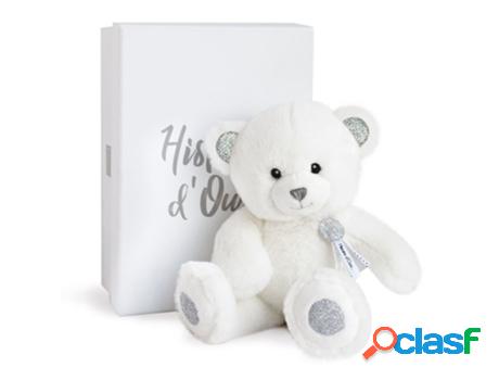 Peluche HISTOIRE D&apos;OURS (Polyester - Blanco - 24 cm)