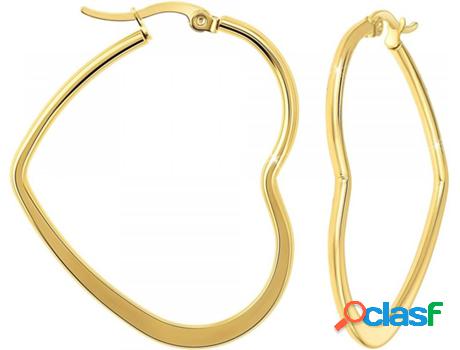 Pendientes SC_BOHEME (Acero - Dorado - 40 mm x 35mm)