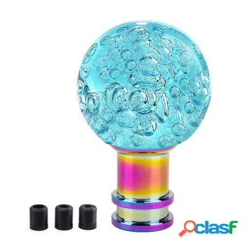 Perilla de cambio de burbuja de cristal acrílico Perilla de