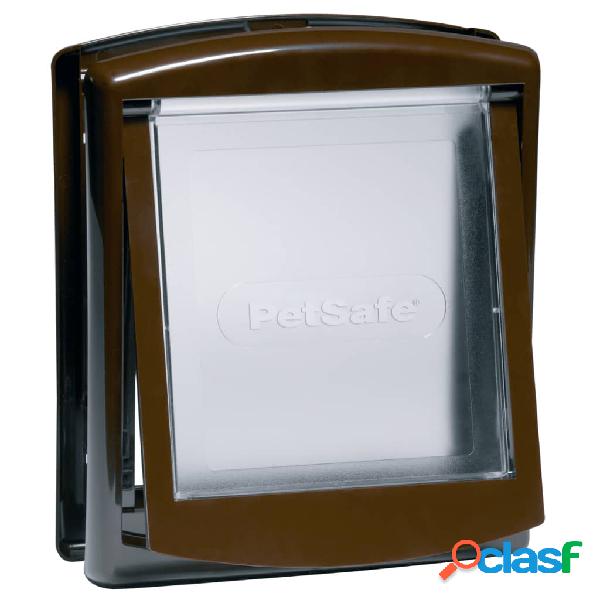 PetSafe Puerta mascotas 2 posiciones 730 pequeña 17,8x15,2