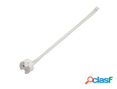 Portalamparas bi-pin mr16 ceramico para bombillas halogenas