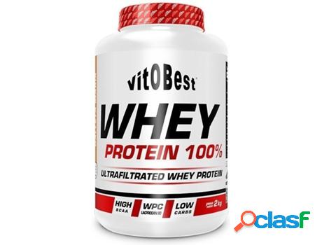 Proteína VITOBEST 100% (2 Kg, 4,4 Lbs - Galleta María)