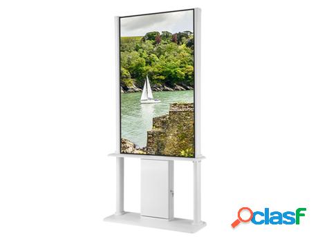 Quiosco de señalización digital 55 UHD 500cd/m² 24h/7d,