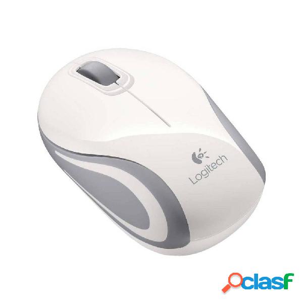 Ratón Mini Inalámbrico Logitech M187/ Hasta 1000 DPI/
