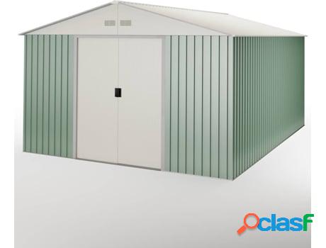 Refugio metálico de jardín Anjala HOGGAR (15,5m2 -