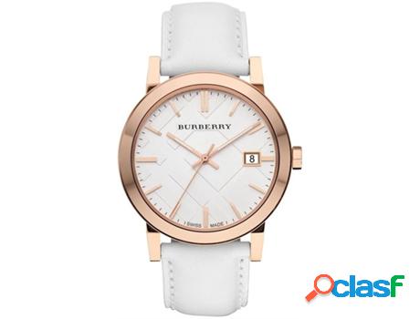 Reloj BURBERRY Mujer (Piel - Blanco)