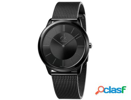 Reloj CALVIN KLEIN Hombre (Acero Inoxidable - Negro)