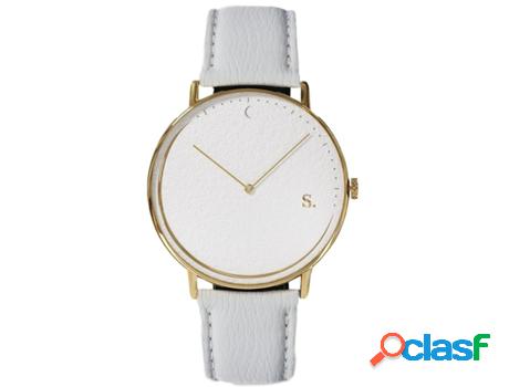 Reloj SANDELL Mujer (Piel Vegan - Gris)