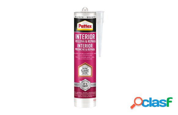 Sellador acrílico de interior Pattex es Fácil 280ml Blanco