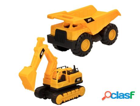 Set 2 Vehículos De Construcción SPEED & GO Function Power