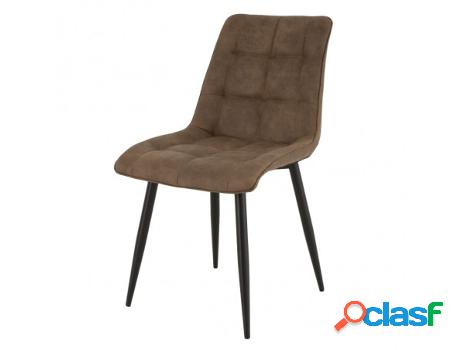 Silla DUDECO (Acero - Marrón)