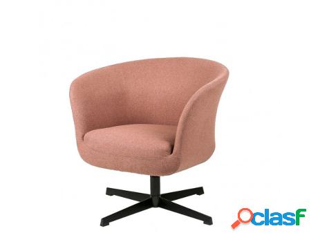 Sillón DUDECO (Acero - Rosa)