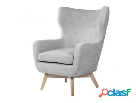 Sillón DUDECO (Madera - Gris)