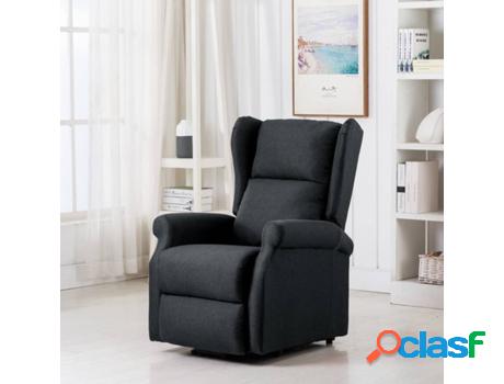 Sillón VIDAXL Elevable 289731 Tela Gris