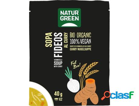 Sopa de Fideos Al Curry NATURGREEN (40 g)