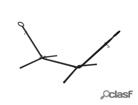 Soporte De La Hamaca PROGARDEN (Negro - Metal - 260 x 107 x