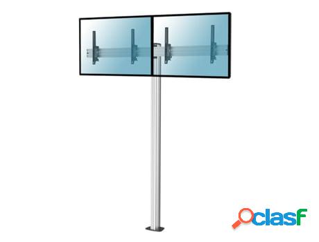 Soporte de suelo atornillable para 2 TV 50"-55", Altura 240
