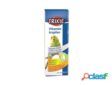 Suplemento para Pájaros TRIXIE Gotas Vitaminicas (15 ml)