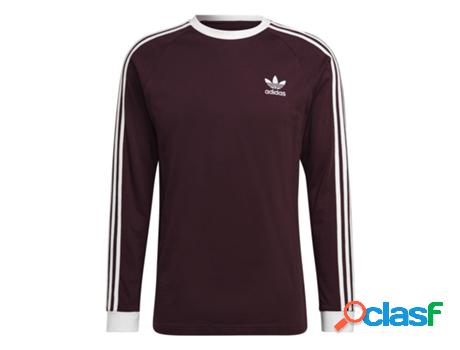 T-Shirt de Manga Comprida de 3 Riscas Adidas Originals