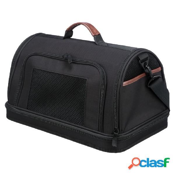 TRIXIE Bolso para transporte aéreo de perros Gate negro