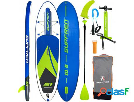 Tabla Paddle Surf Hinchable SURFREN S1 10&apos;0 Azul y